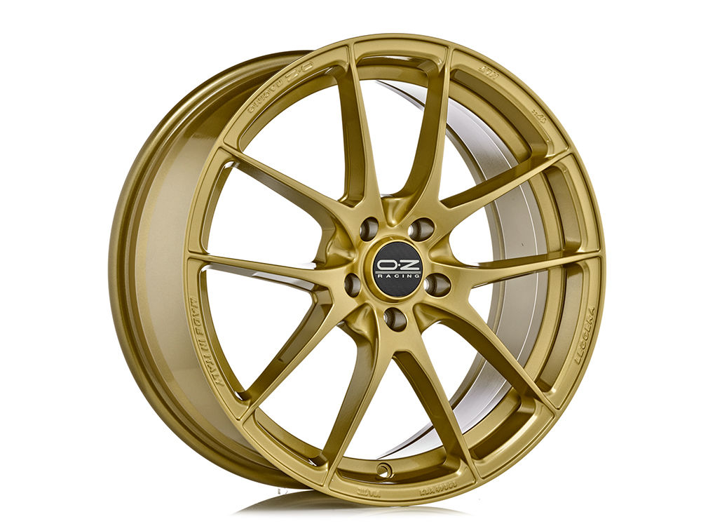 LEGGERA HLT 8x19 ET 43 5x100 OZ RACING RACE GOLD Single Wheel