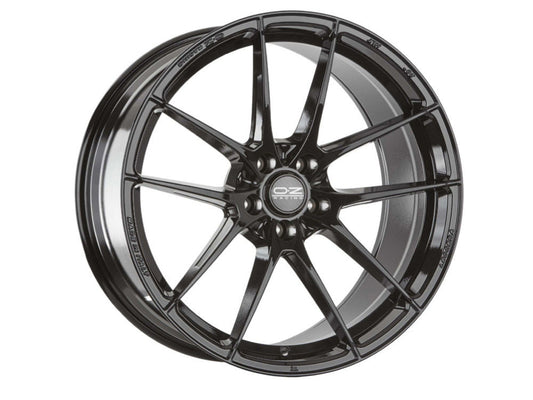 LEGGERA HLT 10x19 ET 38 5x112 OZ RACING GLOSS BLACK Single Wheel