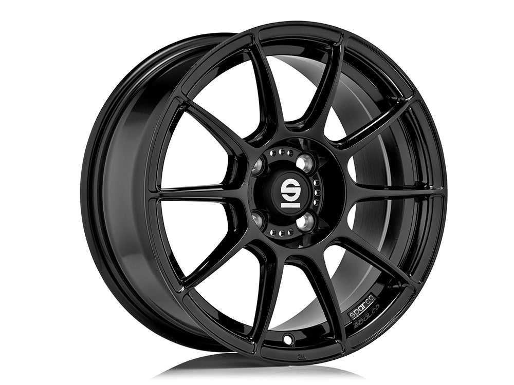 SPARCO FF 1 8x17 ET 45 4x100 SPARCO GLOSS BLACK Single Wheel