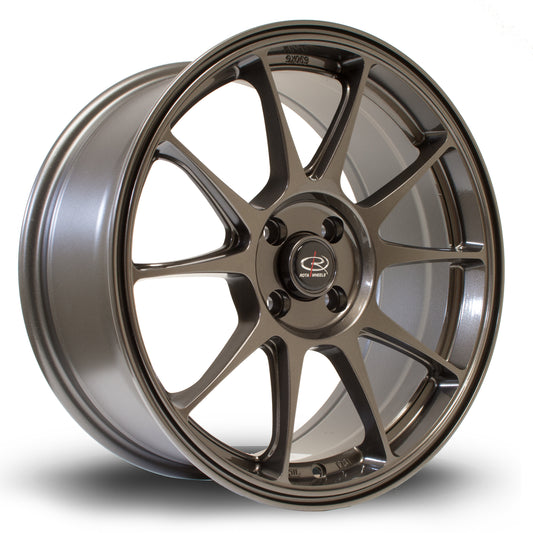 Rota Titan, 17 x 7.5 inch, 4x100 PCD, ET35, Gunmetal, Single Wheel