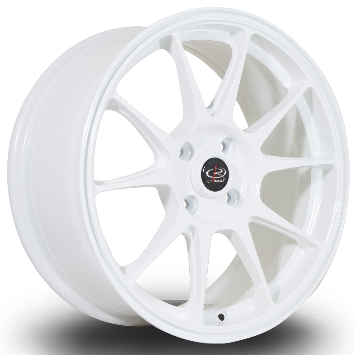 Rota Titan, 17 x 7.5 inch, 4x108 PCD, ET40, White, Single Wheel