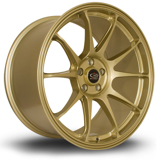 Rota Titan, 18 x 9.5 inch, 5x100 PCD, ET35, Gold, Single Wheel