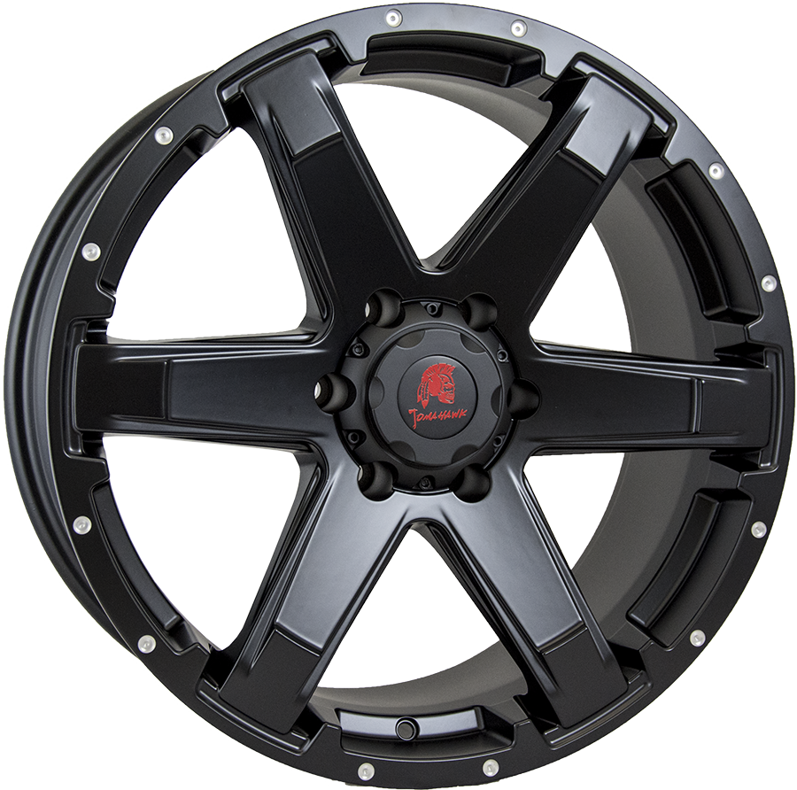 Tomahawk - Chinook 9.0x20 (Matt Black) 5x120 PCD, Single Wheel