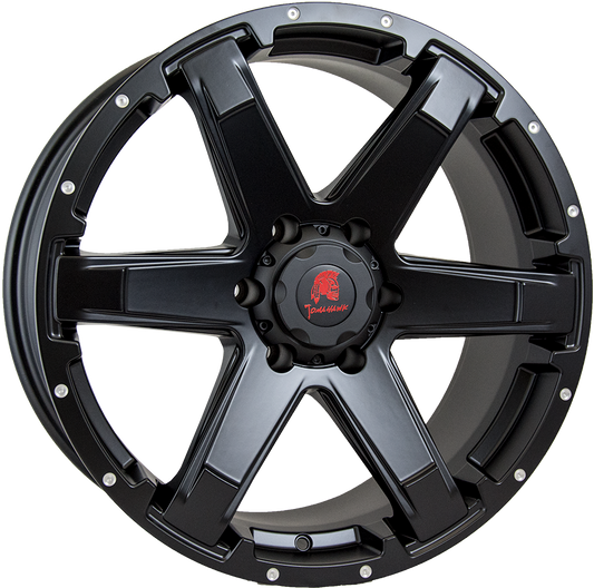 Tomahawk - Chinook 9.0x20 (Matt Black) 6x114.3 PCD, Single Wheel