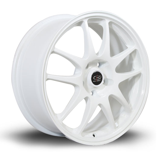 Rota Torque, 17 x 7.5 inch, 4x100 PCD, ET45, White, Single Wheel