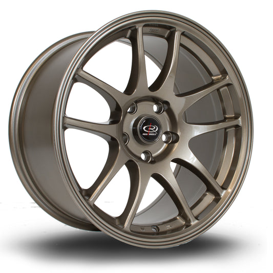 Rota Torque, 17 x 9.5 inch, 5x114 PCD, ET12, Bronze, Single Wheel