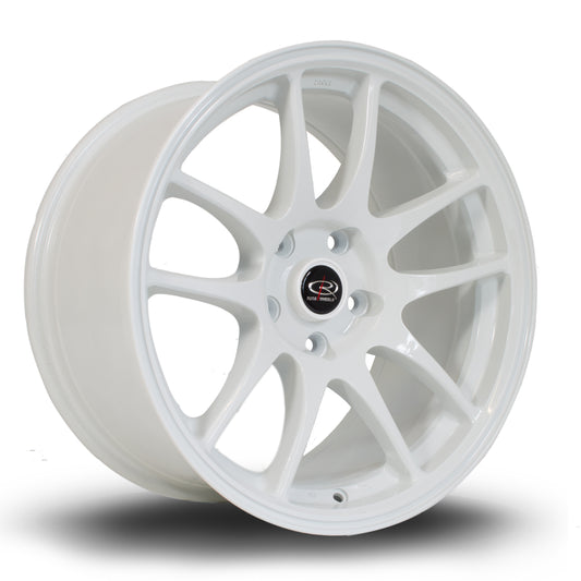 Rota Torque, 17 x 9.5 inch, 4x114 PCD, ET12, White, Single Wheel